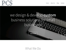 Tablet Screenshot of pcs-works.com